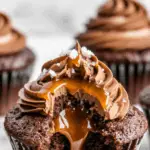 Salted Caramel Chocolate Cupcakes 3 Salted Caramel Chocolate Cupcakes
