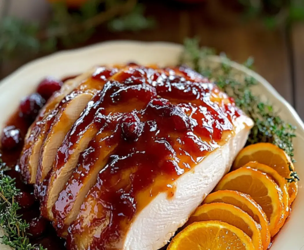 Glazed Cranberry Orange Roast