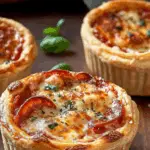 Mini Deep Dish Pizza Pot Pies: Individual Pizza Pies with a Twist