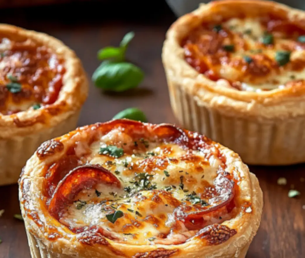 Mini Deep Dish Pizza Pot Pies: Individual Pizza Pies with a Twist