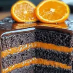 Chocolate Orange Ganache Cake 3 Chocolate Orange Ganache Cake