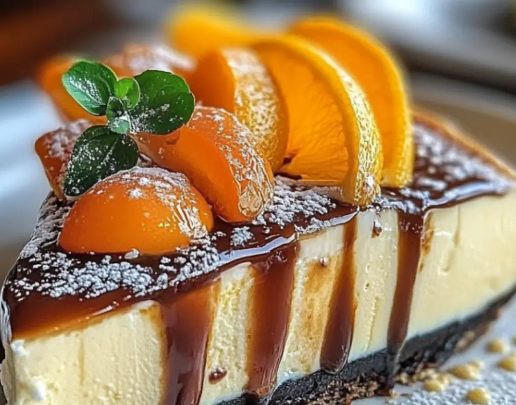 Chocolate Orange Cheesecake