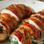 Bacon-Wrapped Stuffed Chicken Breasts
