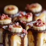 Chocolate Banana Bites with Strawberry Crumble 3 Chocolate Banana Bites with Strawberry Crumble