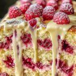 Raspberry Loaf Cake