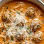 Creamy Tomato Meatball Pasta 3 Creamy Tomato Meatball Pasta