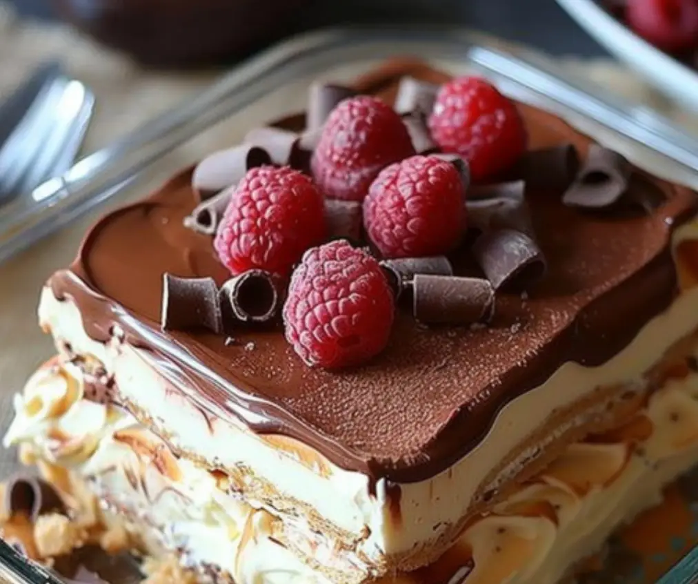 Chocolate Raspberry Tiramisu Delight