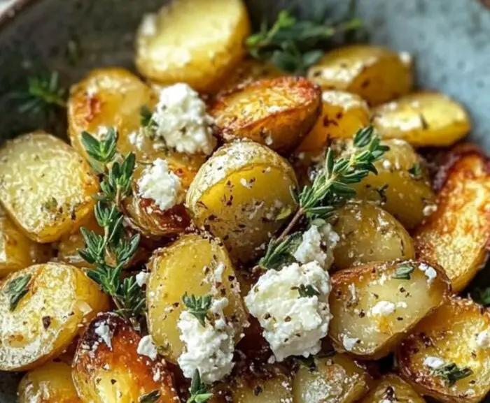 Crispy Herb-Roasted Baby Potatoes
