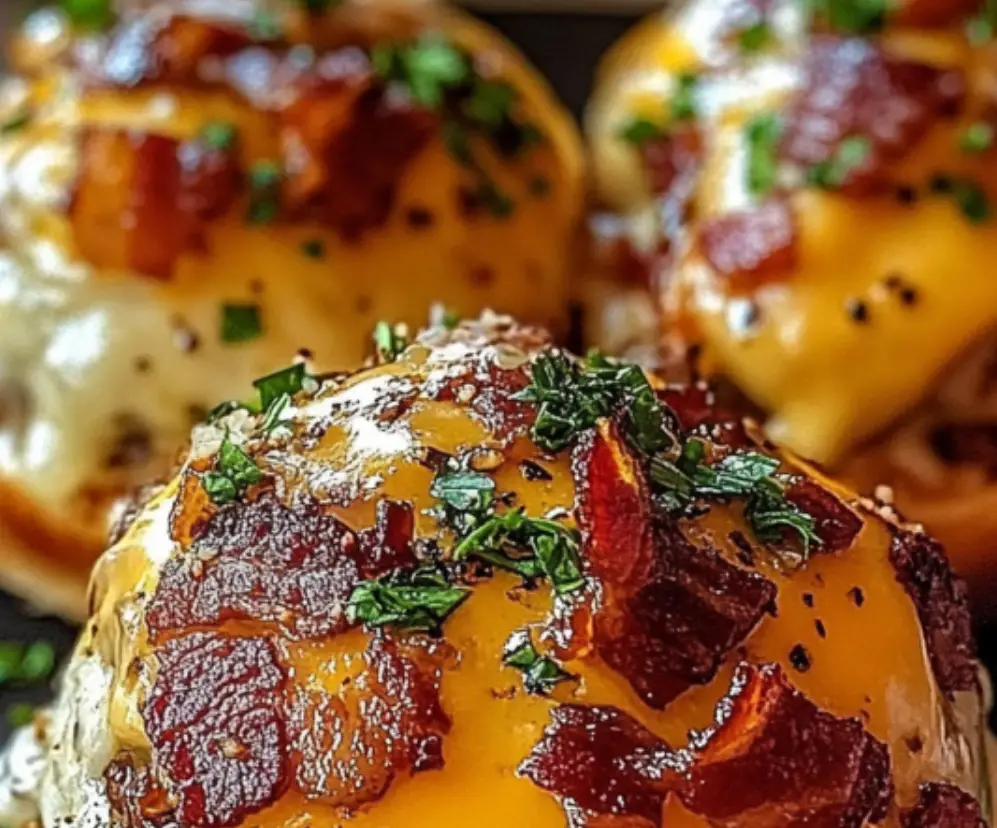 Bacon Cheeseburger Sliders