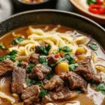 Delicious Satay Beef Noodle Soup 3 Delicious Satay Beef Noodle Soup
