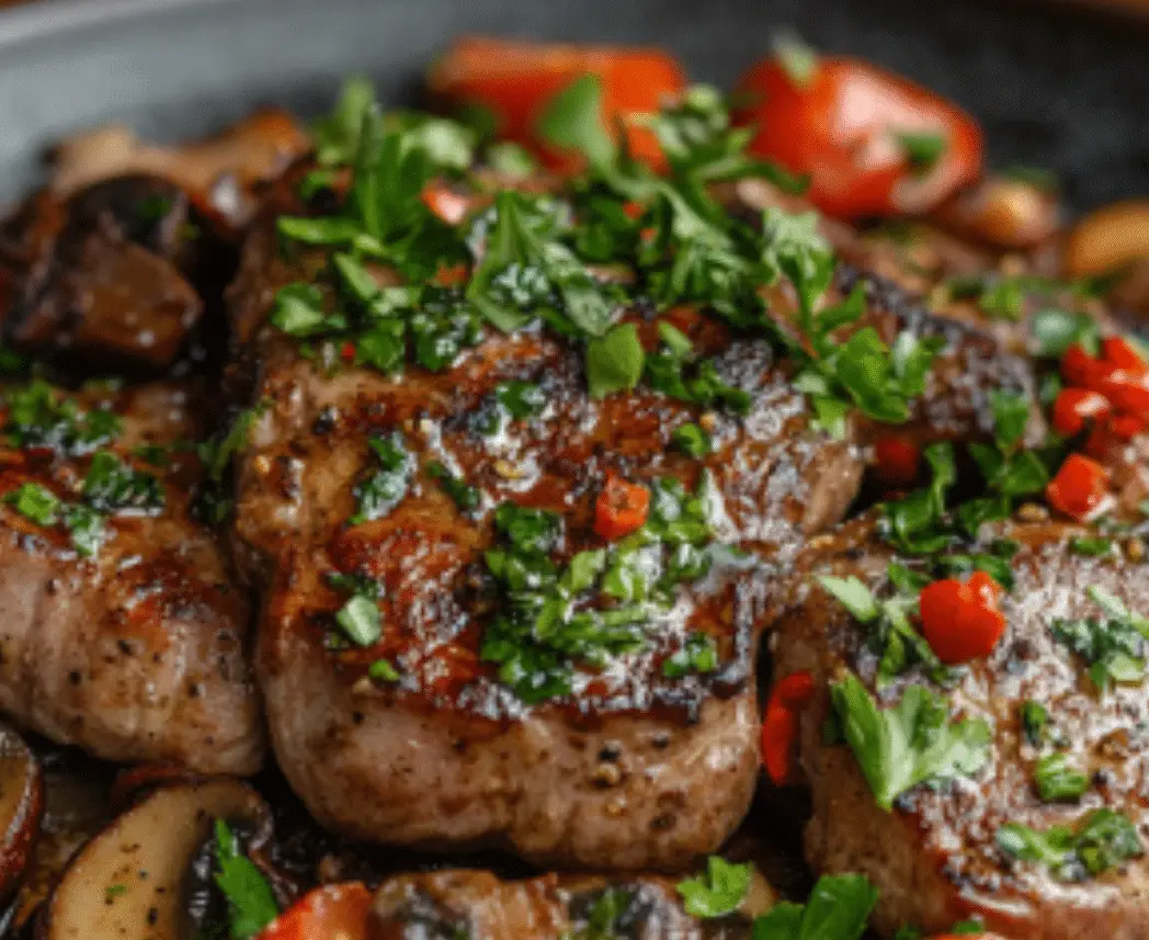 Garlic Herb Lamb Chops