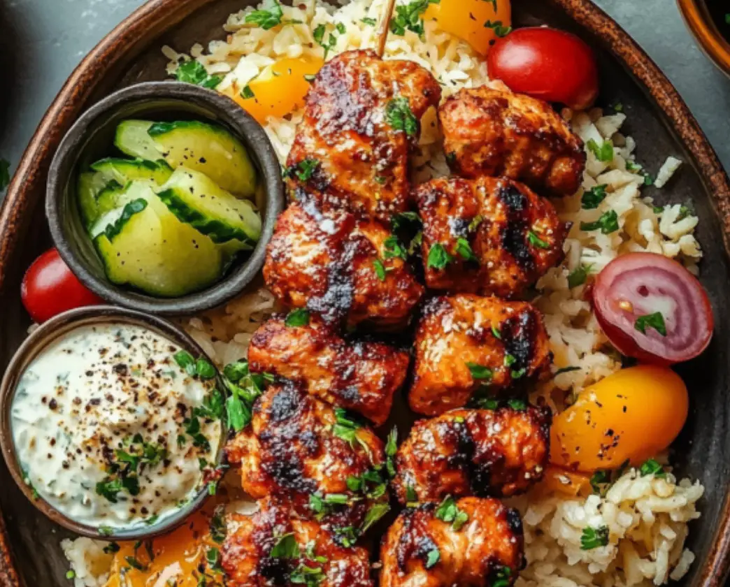 Grilled Chicken Skewers