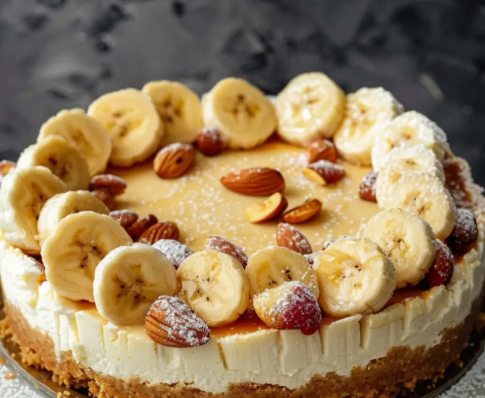 Banana Nut Cheesecake