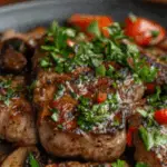 Garlic Herb Lamb Chops 3 Garlic Herb Lamb Chops