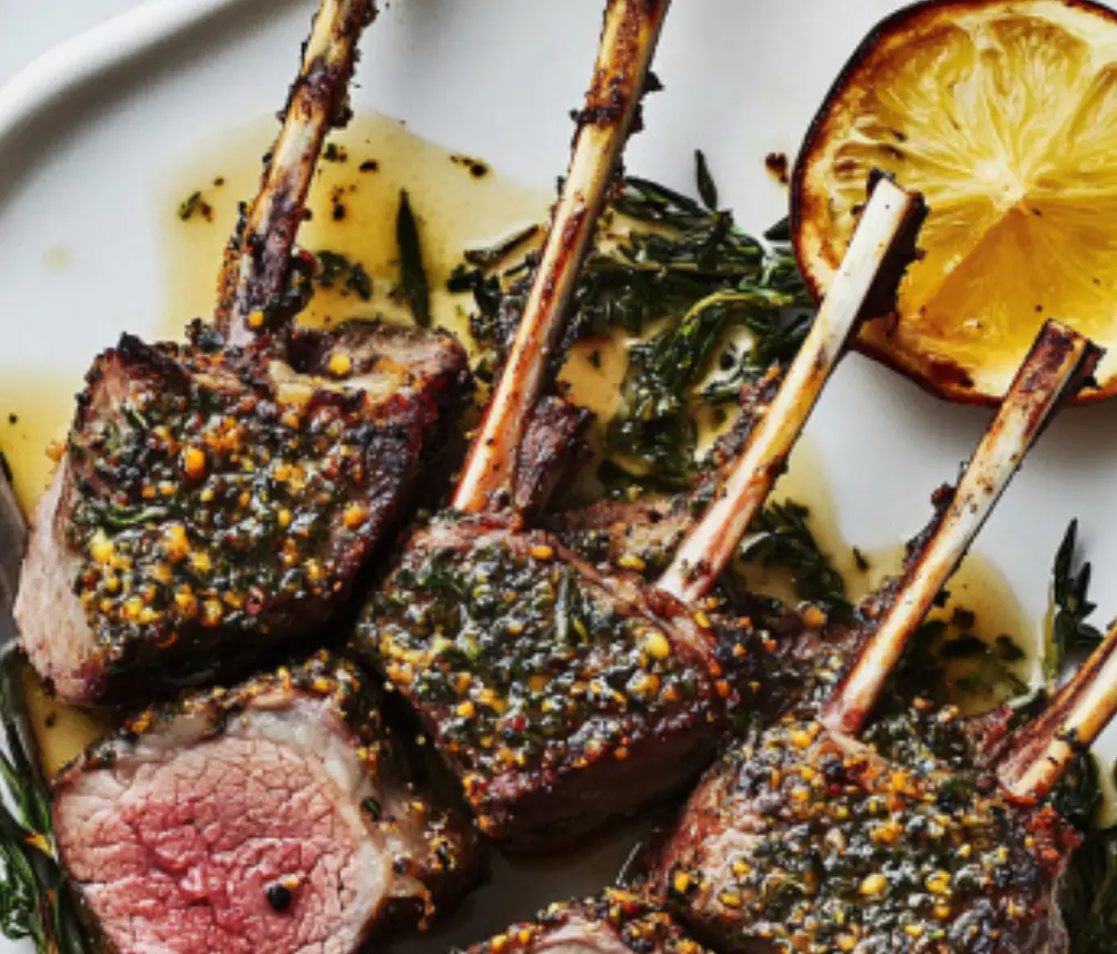 Herb-Crusted Rack of Lamb