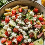Zesty Steak Pasta Salad with Feta and Lime