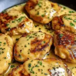 Creamy Garlic Butter Chicken Thighs