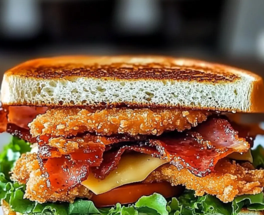 Crispy Chicken Bacon Club Sandwich
