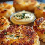 Golden Crab and Shrimp Cakes 3 Golden Crab and Shrimp Cakes
