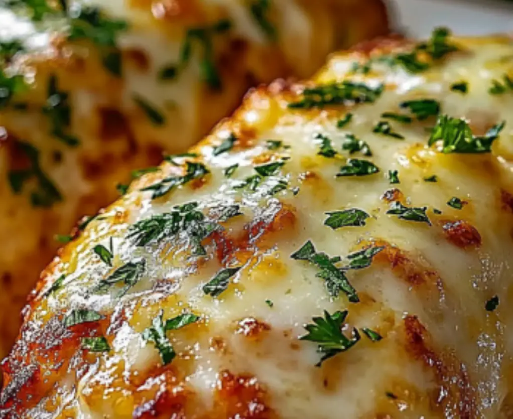 Cheesy Baked Chicken Breast