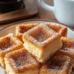 Baked Cheesecake Bars with a Buttery Crust 3 Baked Cheesecake Bars with a Buttery Crust