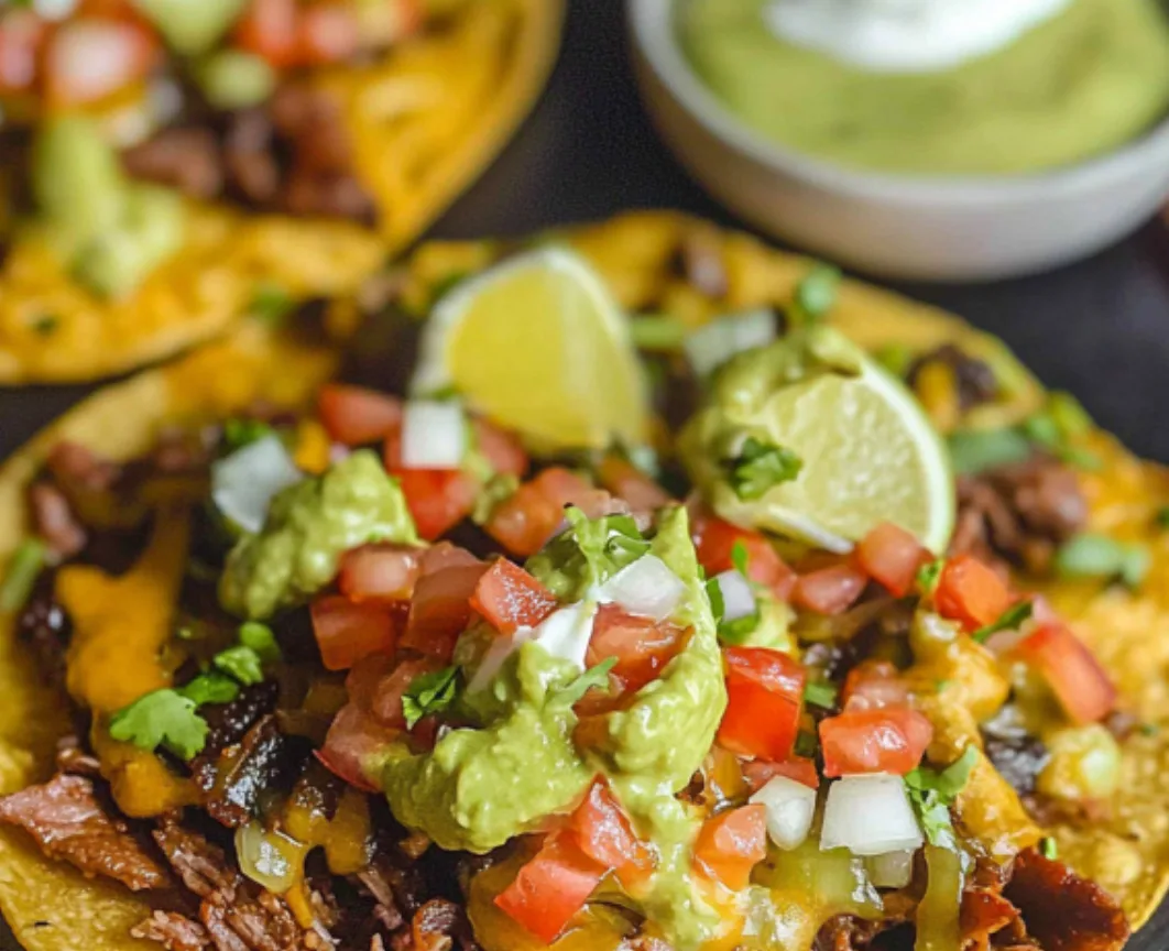 Carne Asada Tostadas