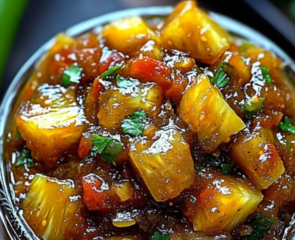 Pineapple Jalapeño Chutney