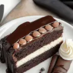 Decadent Chocolate Layer Cake with Ganache and Cream Filling 3 Decadent Chocolate Layer Cake with Ganache and Cream Filling