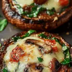 Stuffed Portobello Mushrooms 3 Stuffed Portobello Mushrooms