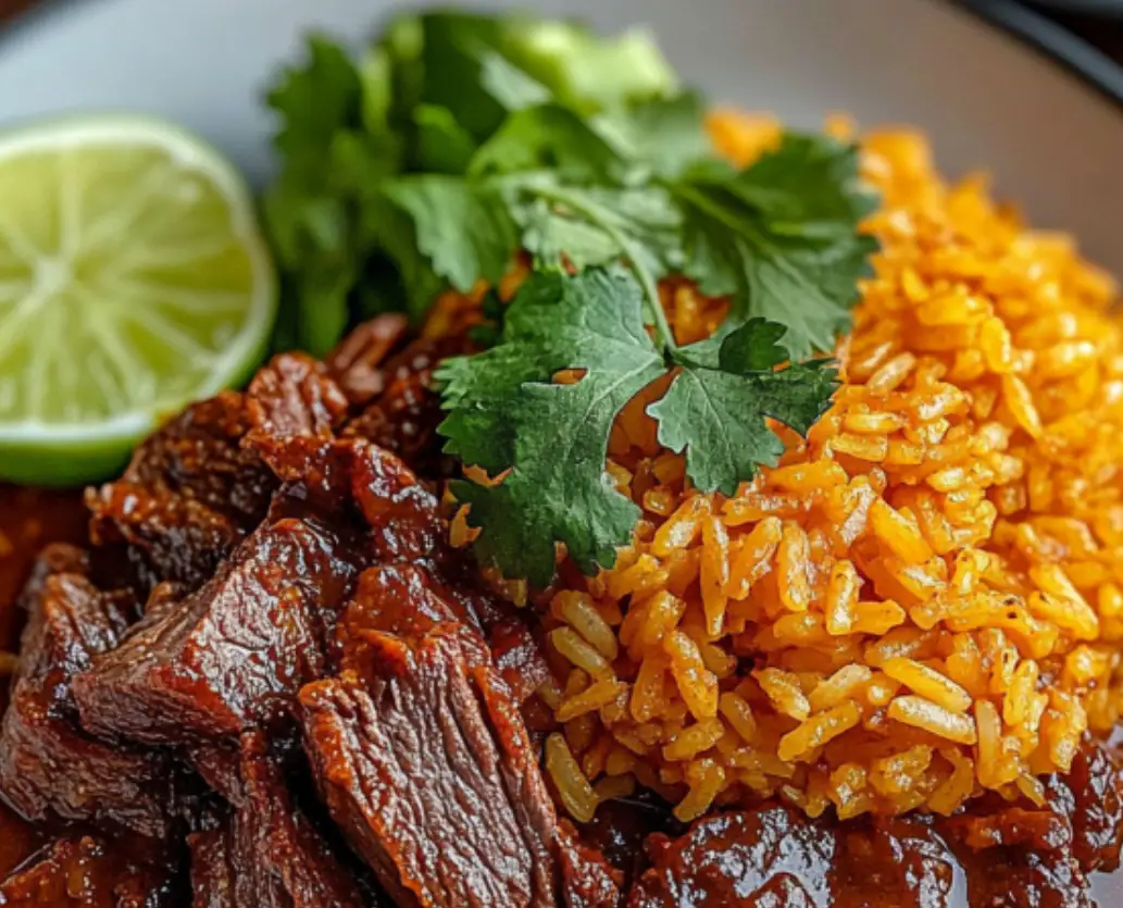 Mexican Beef Stew with Rice