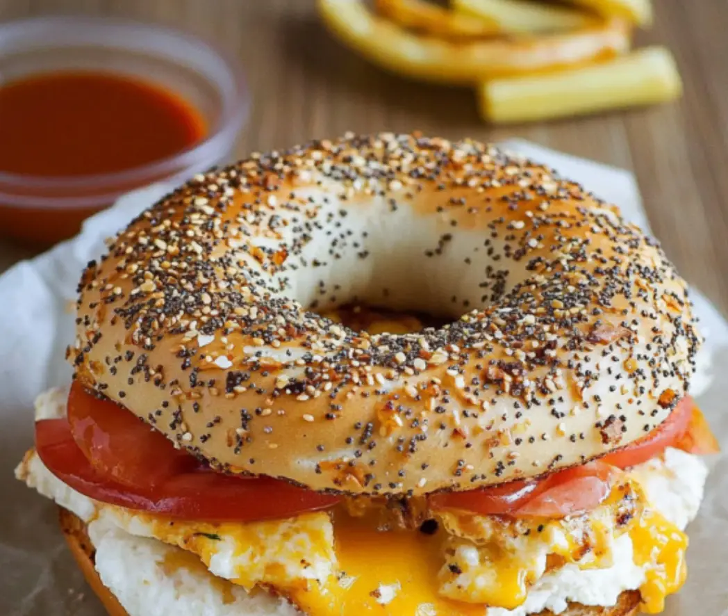 Cheesy Egg and Tomato Breakfast
