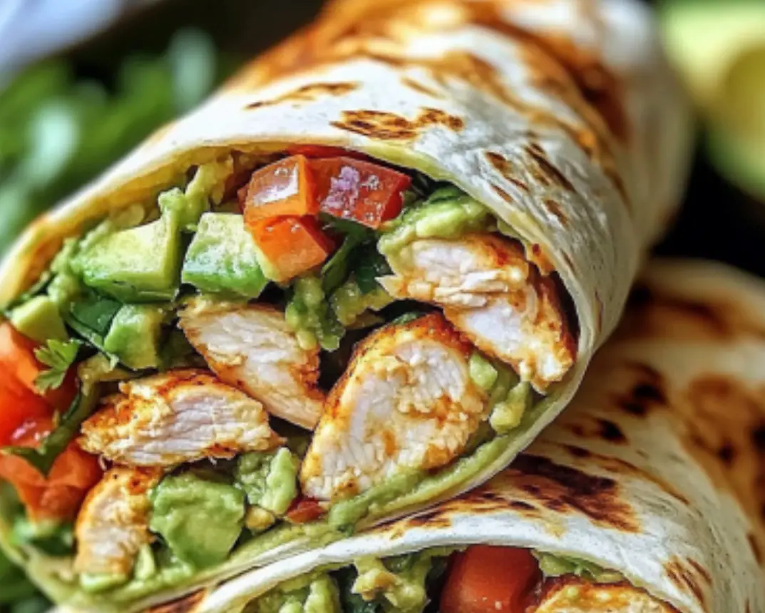 Avocado Ranch Burritos