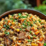 Beef Fried Rice with Vegetables