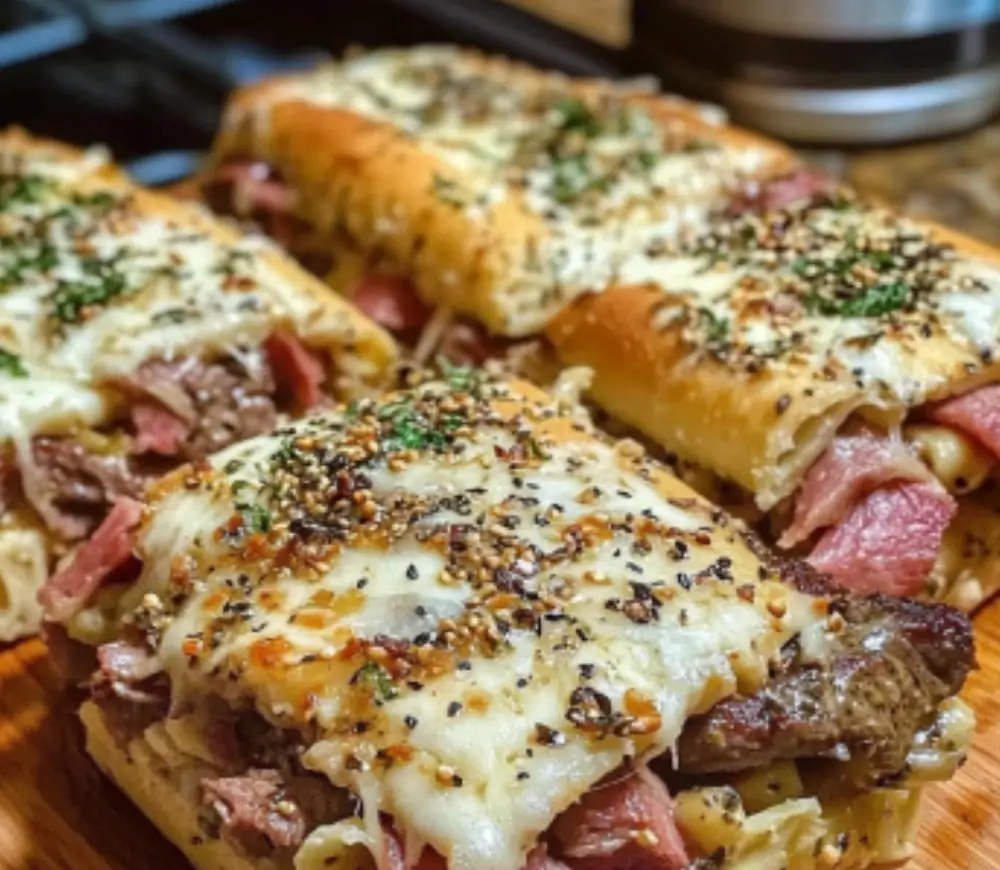 Cheesy Steak Sandwiches