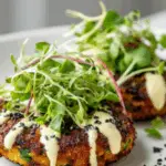 Crispy Veggie Cakes 3 Crispy Veggie Cakes