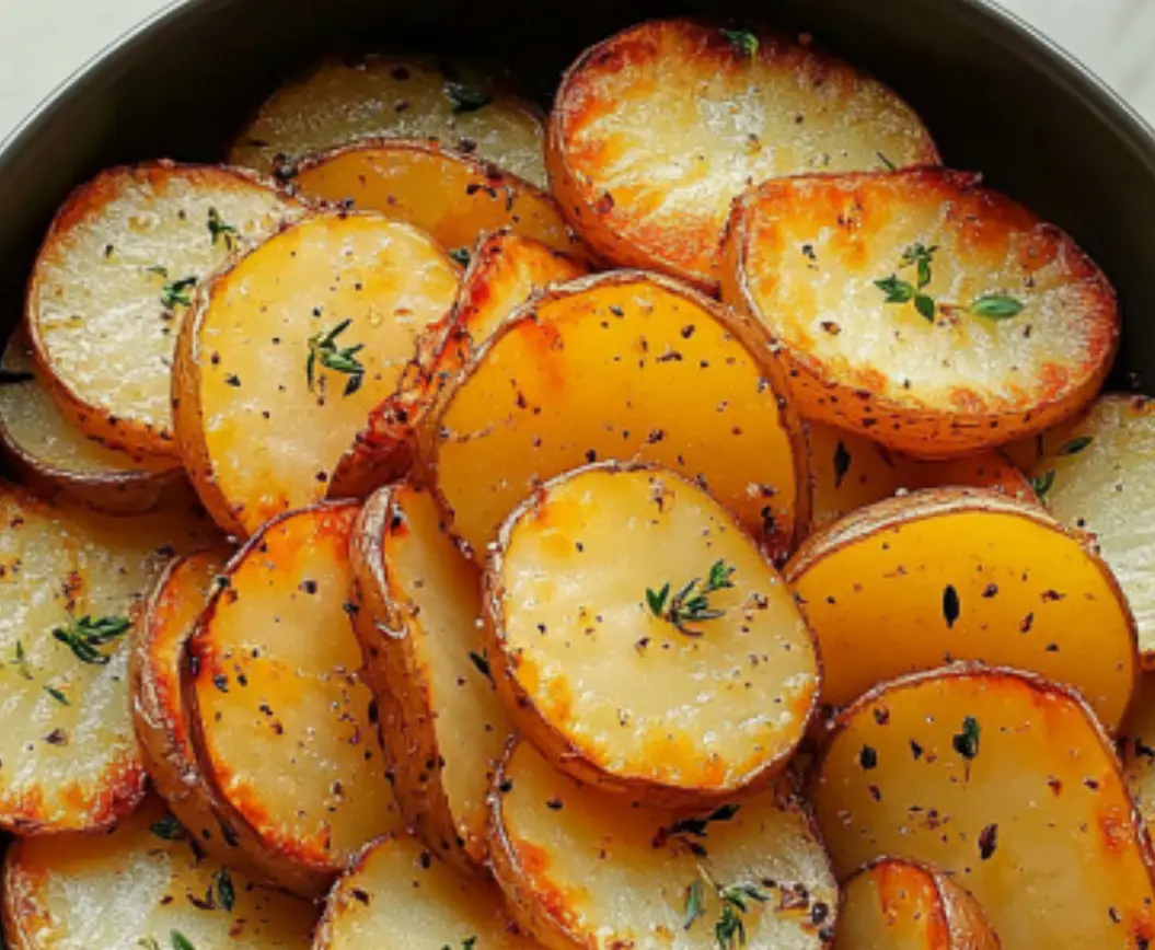 Delicious Air Fryer Sliced Potatoes