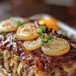Classic Onion‑Topped Meatloaf