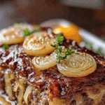 Classic Onion‑Topped Meatloaf