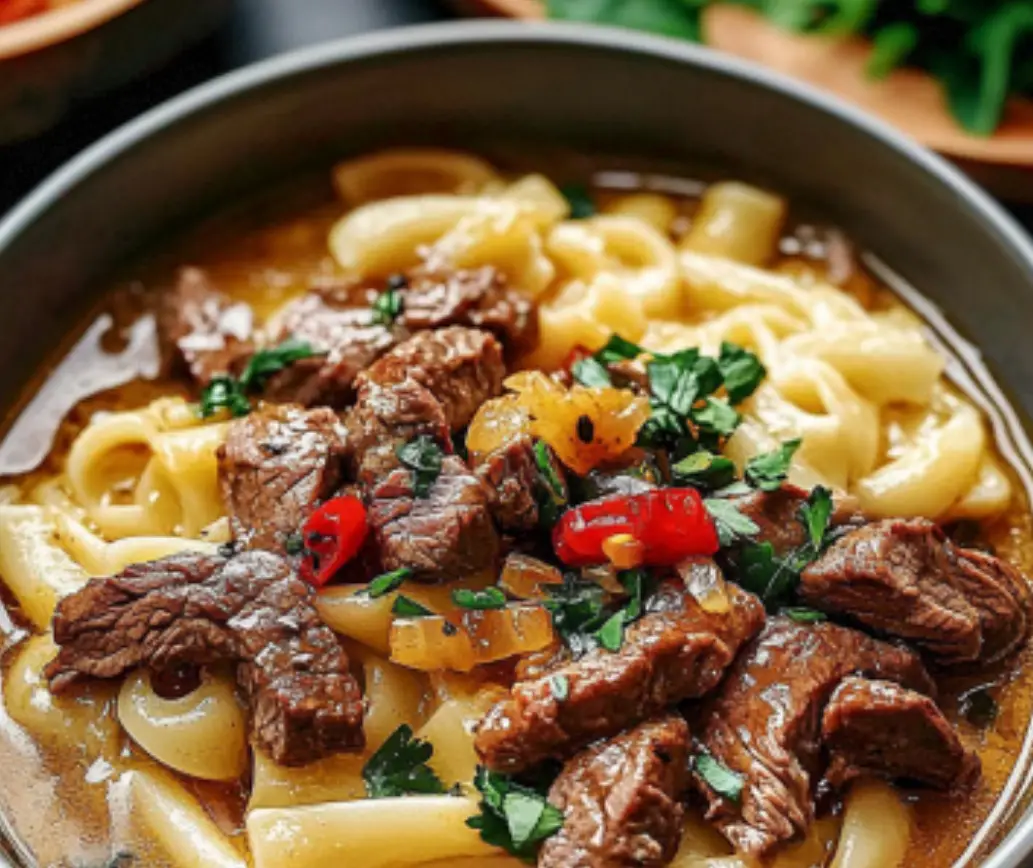Spicy Beef Noodle Soup