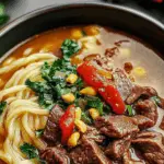 Stir-Fried Beef Noodle Soup
