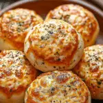 Cheesy Garlic Bread Buns
