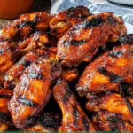 Grilled BBQ Chicken Wings