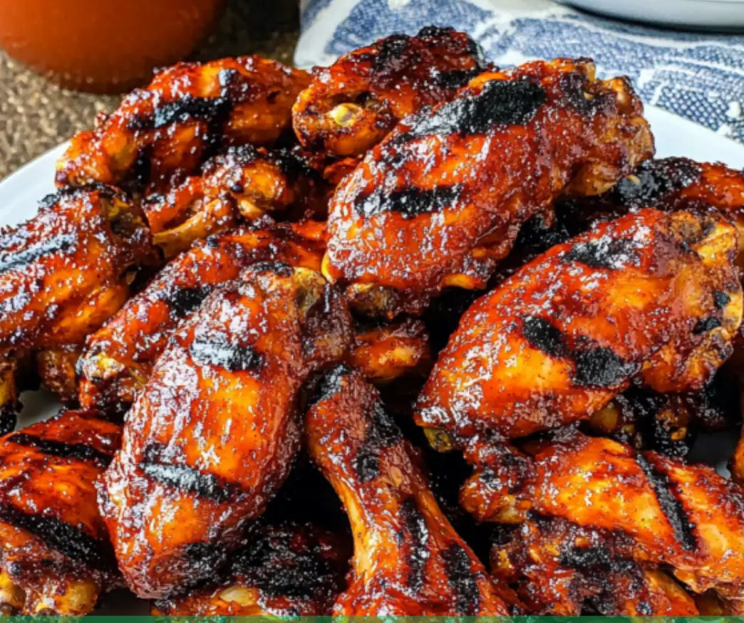 Grilled BBQ Chicken Wings
