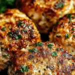 Juicy Herb Turkey Patties 3 Juicy Herb Turkey Patties