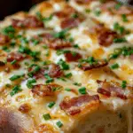 Cheesy Bacon and Chive Focaccia