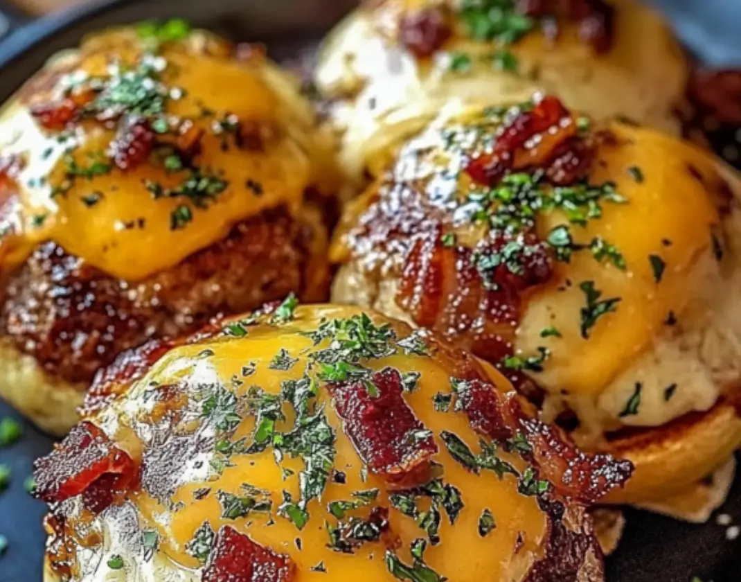 Parmesan Bacon Cheeseburger Bombs