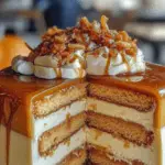 Salted Caramel Layer Cake with Cream Cheese Frosting 3 Salted Caramel Layer Cake with Cream Cheese Frosting