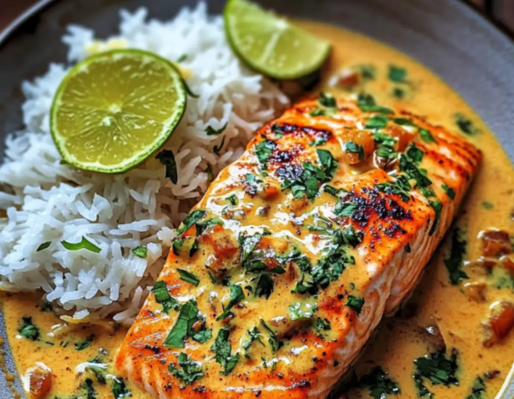 One-Pan Coconut Curry Salmon