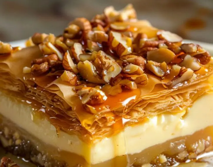 Layered Custard Baklava
