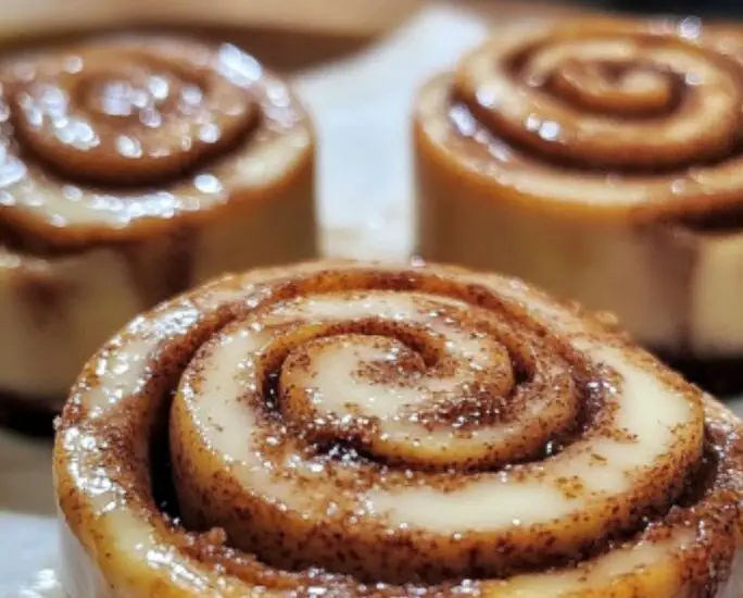Mini Cinnamon Roll Cheesecakes